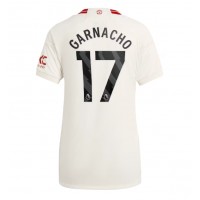 Manchester United Alejandro Garnacho #17 Tredjetrøje Dame 2023-24 Kortærmet